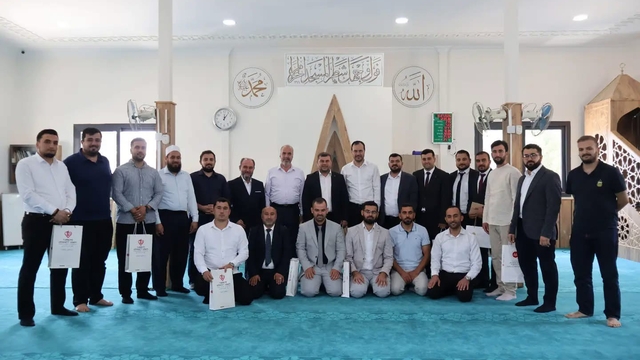 Hatay'da ezanı güzel okuma ve etkili hutbe sunumu yarışmasının il finali yapıldı