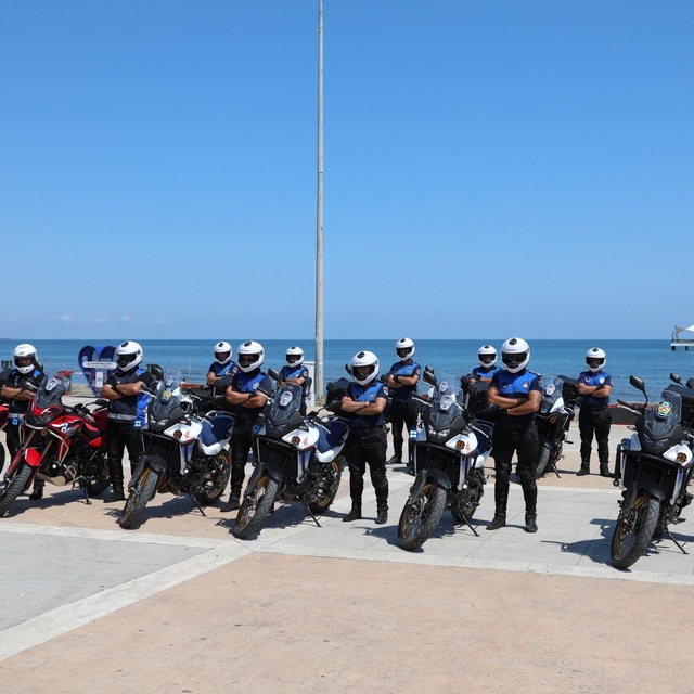 Samsun'da zabıtaya hızlı müdahale gücü: Motosikletli ekipler sahada