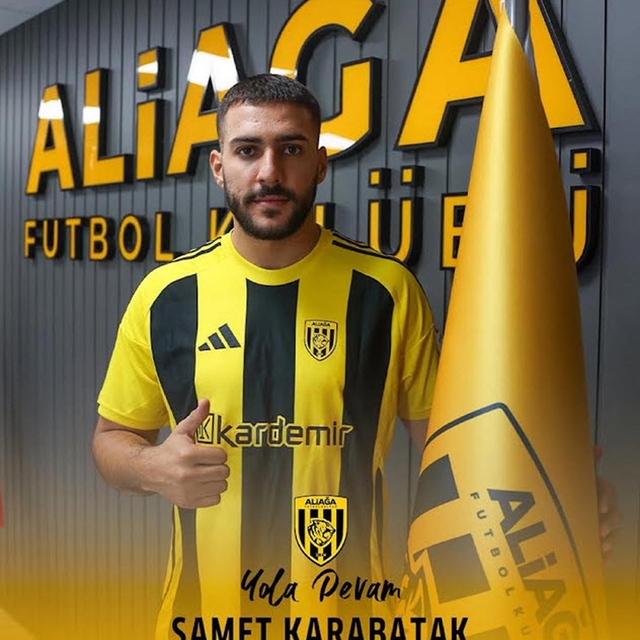 Aliağa FK'da Samet takımda kaldı