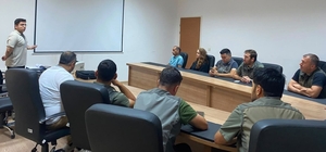 DKMP personeline kadına yönelik şiddetle mücadele eğitimi verildi