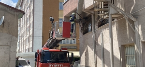 Eskişehir'de fırın bacasında çıkan yangın paniğe sebep oldu