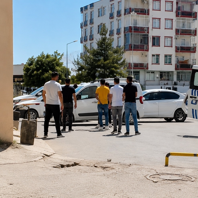 Yolunu kesip darbettikleri kişinin ruhsatlı tabancasını alıp kaçtılar