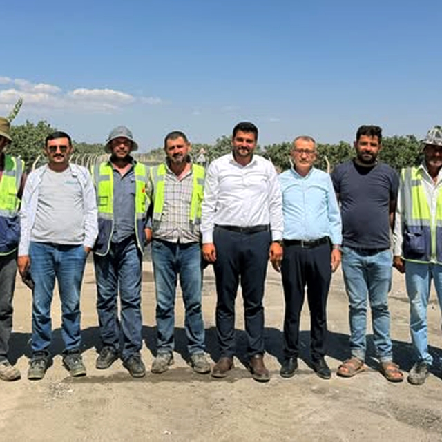 Başkan Şahin'e Araban'daki asfalt hizmeti için teşekkür