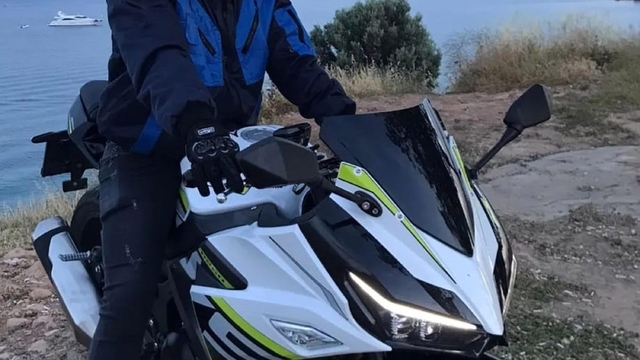 Takla atan motosikletin sürücüsü öldü