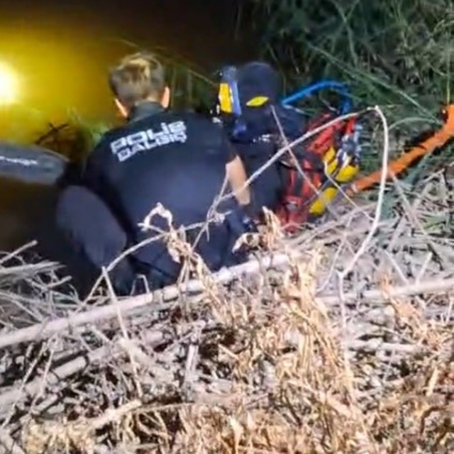 Büyük Menderes'te kaybolan 2 çocuk için gece boyunca arama çalışması