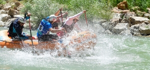 Türkiye Rafting Şampiyonası'nın 3'üncü ayağından renkli görüntüler