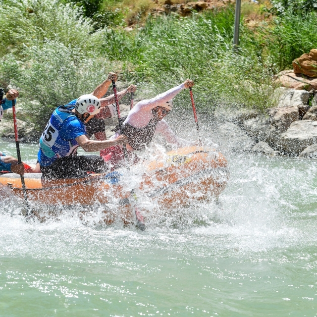 Türkiye Rafting Şampiyonası'nın 3'üncü ayağından renkli görüntüler