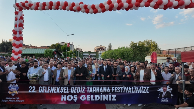 Gediz'de Tarhana Festivali coşkusu