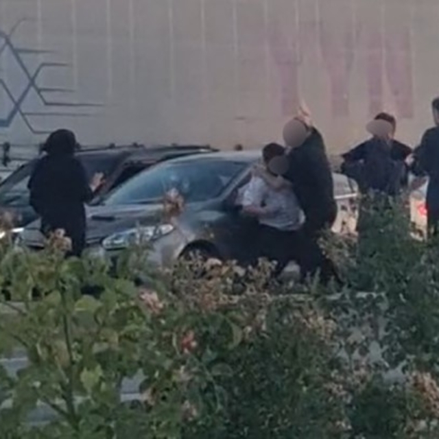 Konya'da trafikte yumruklu kavga
