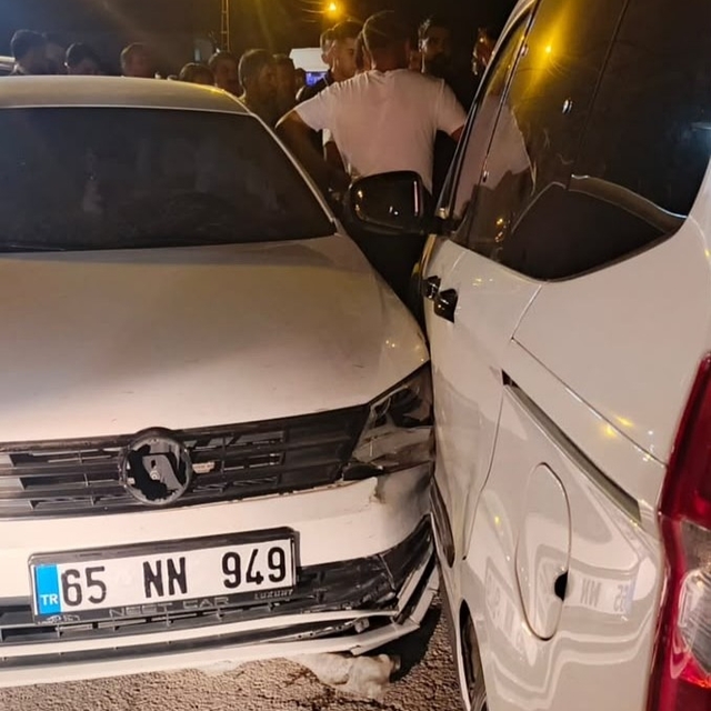 Van'da trafik kazası: 5 yaralı