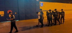 Polis merkezinin camını kıran 4 şüpheli tutuklandı