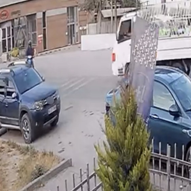 Bolu'da 1 kişinin öldüğü feci kaza kamerada