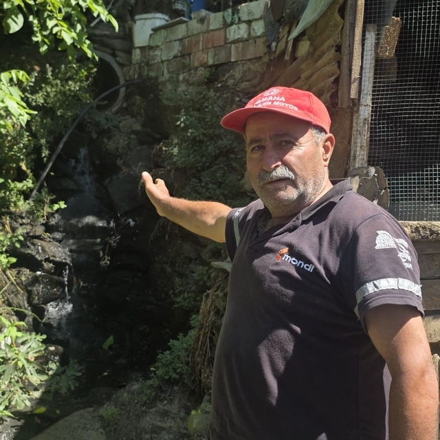 Tire'nin turizm cenneti Kaplan Mahallesi'nde açık kanalizasyon tepkisi