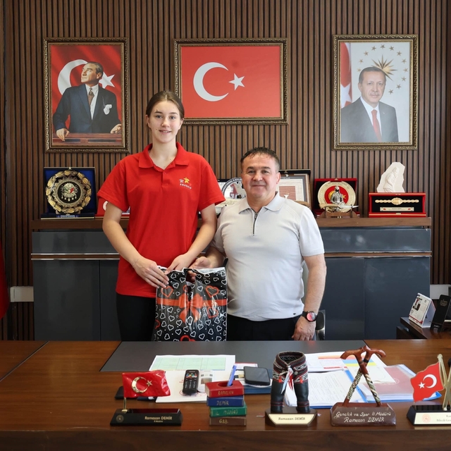 Bilecikli sporcu TVF Spor Lisesi'ni kazandı
