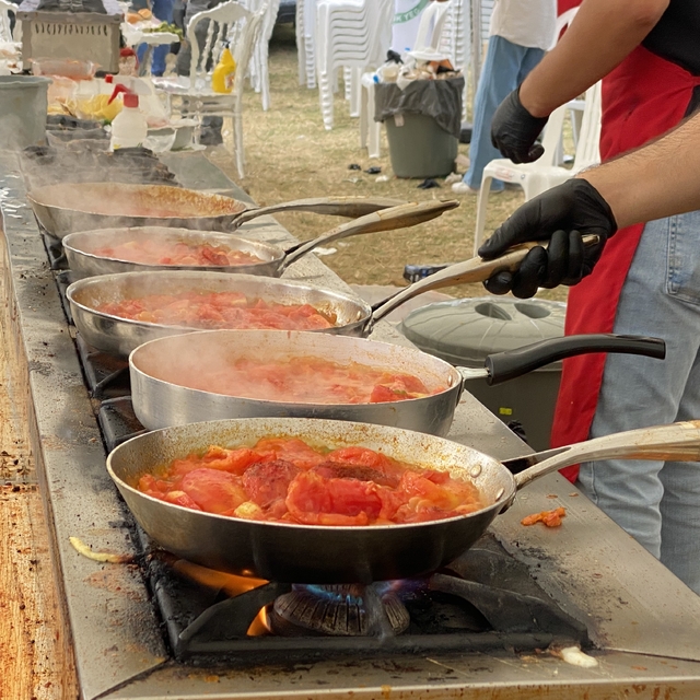 Yaklaşık 10 bin kişi Çakallı Menemen Festivali'nde buluştu
