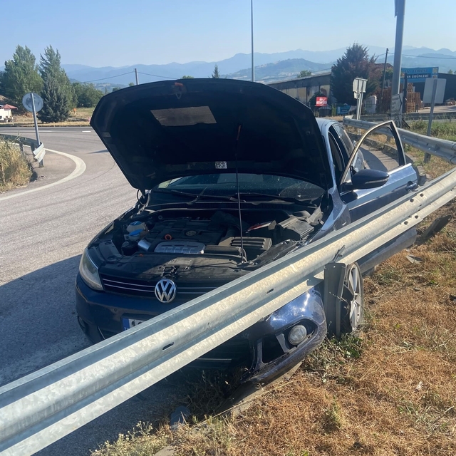 Navigasyon yönlendirmesi kaza getirdi: 1 yaralı