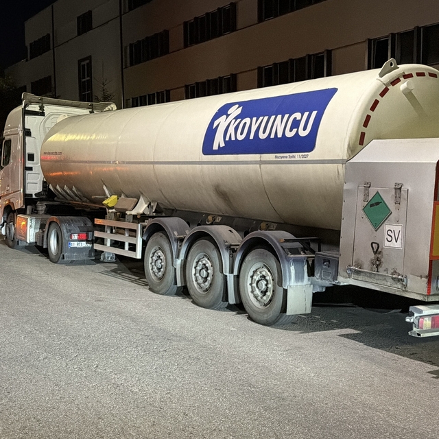Bolu'da tankerden azot gazı sızıntısı korkuttu
