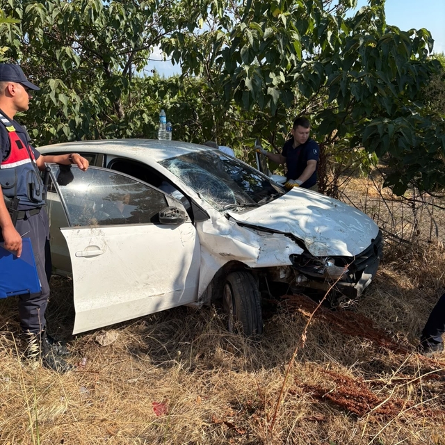 Gönen'de trafik kazası: 1 yaralı