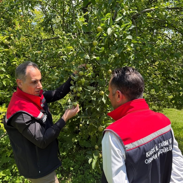 Kars'ta meyveciliğe güç katacak ziyaret: Enver Aydın'dan Sarıkamış'ta verim...
