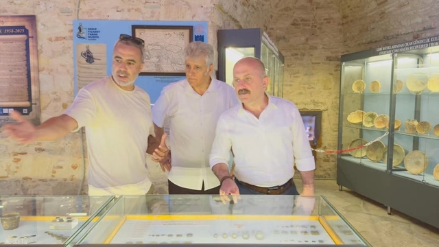 Vali Varol Kuşadası'nda yatırım ve tarihi miras alanlarını inceledi