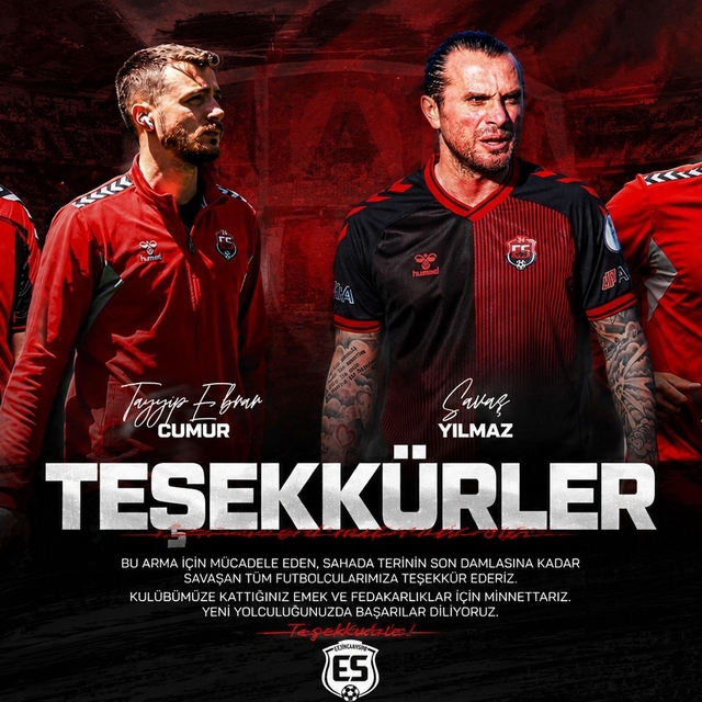 Erzincanspor'da 4 futbolcuyla yollar ayrıldı