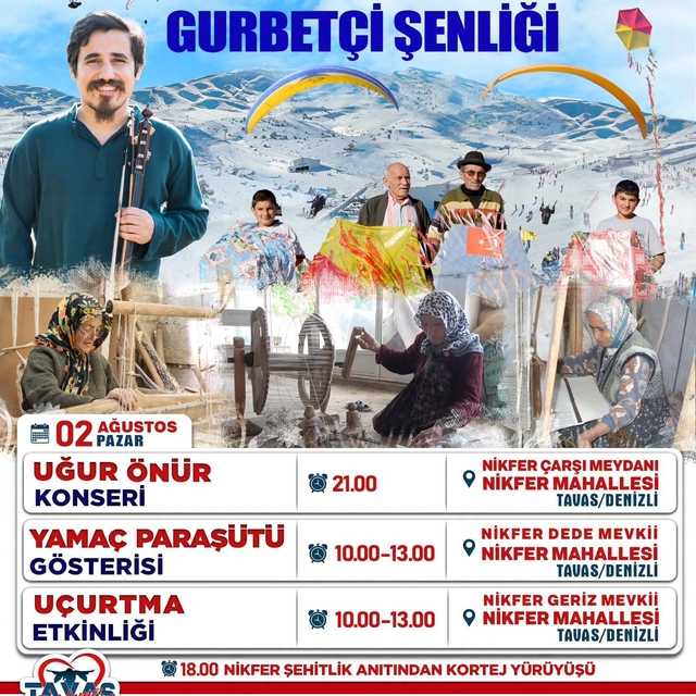 Nikfer Gurbetçi Şenliği için geri sayım başladı