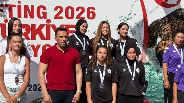 Çekerek Kano Takımı Türkiye şampiyonu oldu