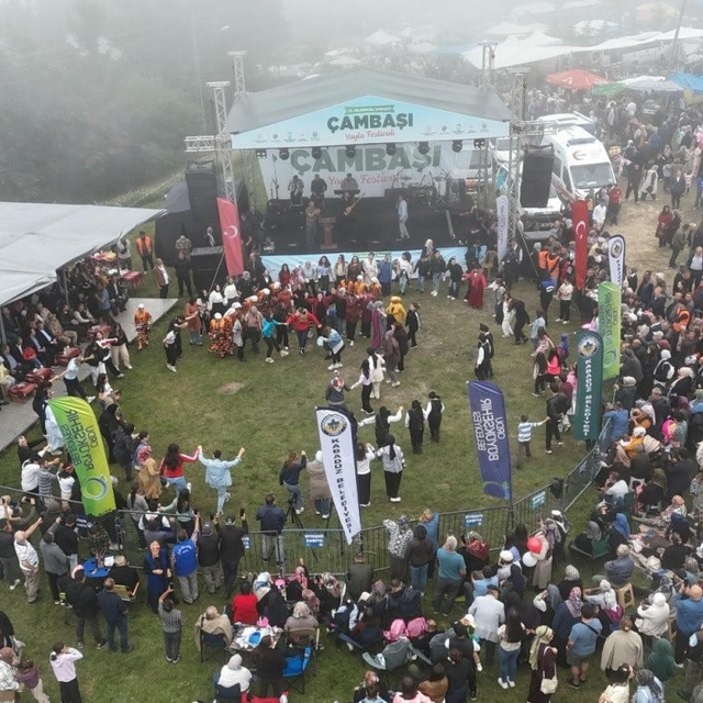 Ordu'nun yaylalarında festival coşkusu