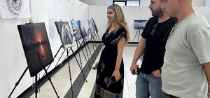 Vanlı dağcıların objektifinden doğa manzaraları sergilendi