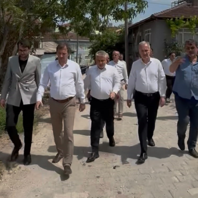 İnegöl Belediyesi kırsalda üst yapı hamlesini sürdürüyor