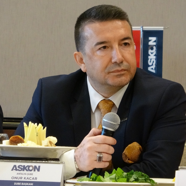 ASKON Antalya Şube Başkanı Kacar: ''Göreve geldiğimiz günden bugünlere kada...