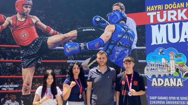 Niğdeli Muay Thai sporcularından Türkiye Şampiyonası'nda büyük başarı