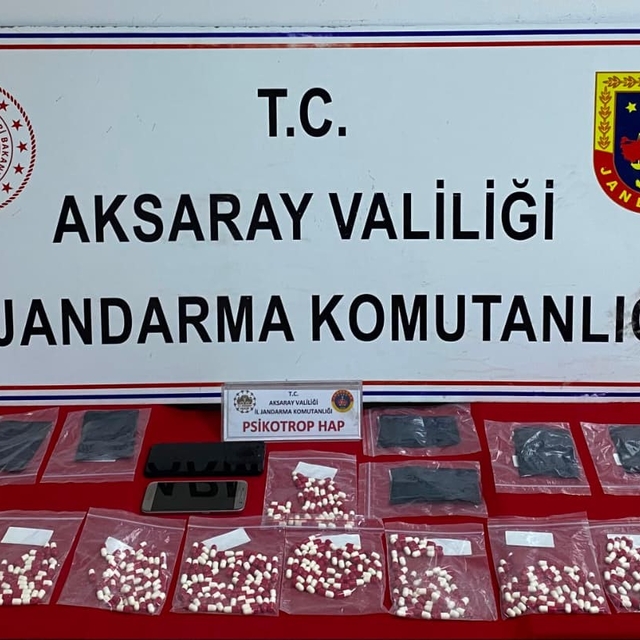 Aksaray'da uyuşturucu operasyonu: 3 tutuklama