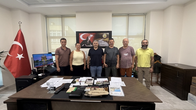 İDA SAR'dan Edremit Orman İşletme Müdürü Solmaz'a ziyaret