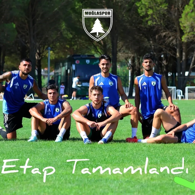 Muğlaspor ilk etap antrenmanlarını tamamladı