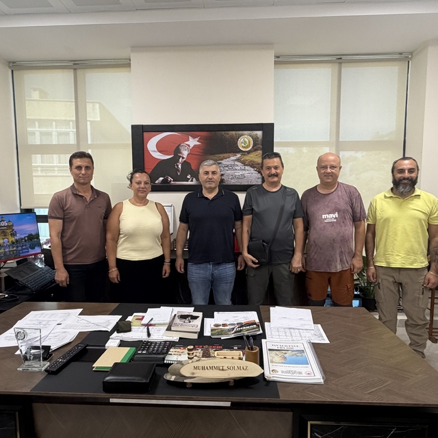İDA SAR'dan Edremit Orman İşletme Müdürü Solmaz'a ziyaret