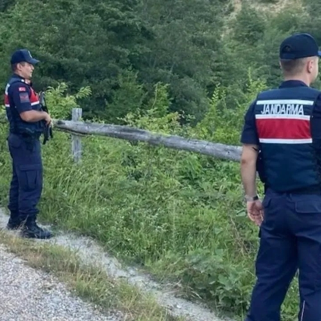 Erfelek'te jandarma ekipleri orman yangınlarına karşı teyakkuzda