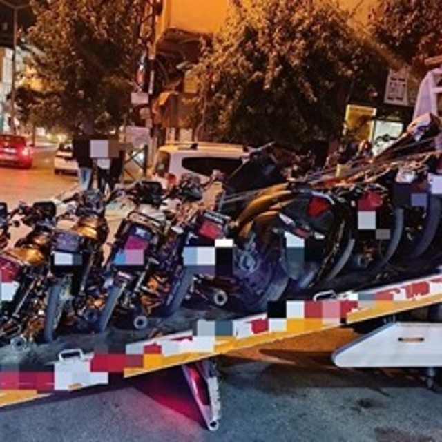 Gaziantep'te motosiklet denetimi: 208 sürücüye 3 milyon 907 bin lira ceza