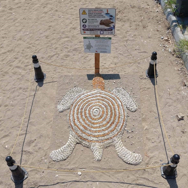 Kemer'de "Dumansız Plaj" uygulaması başladı
5 bin sigara izmaritiyle carett...