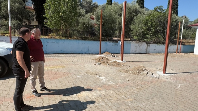 Bozdoğan'daki çalışmalar yerinde incelendi