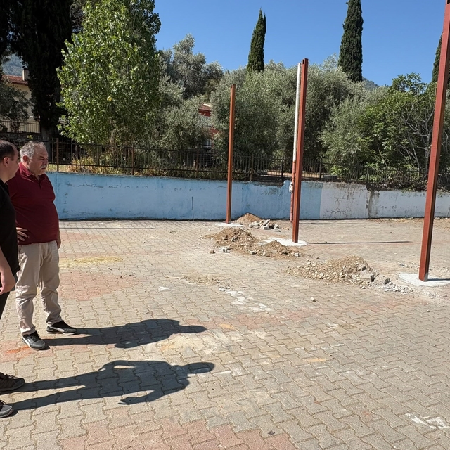 Bozdoğan'daki çalışmalar yerinde incelendi