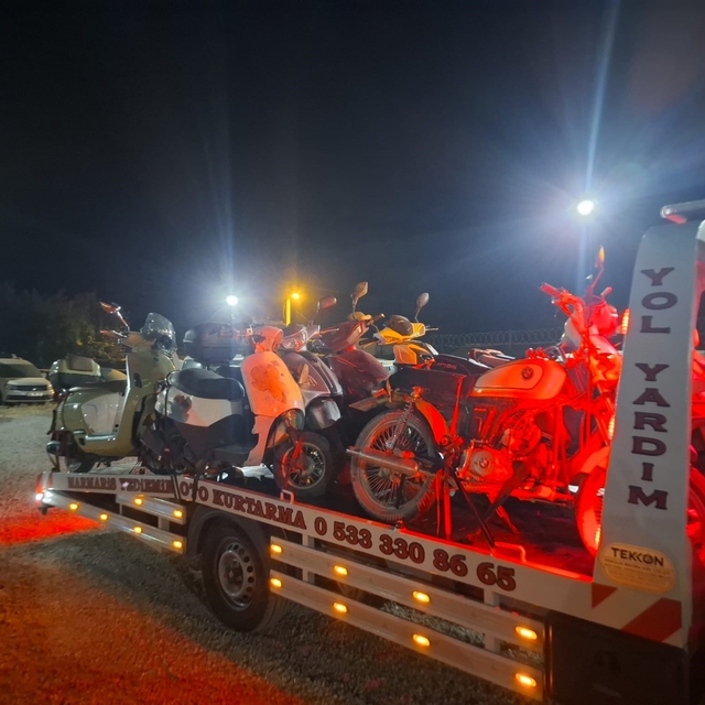 Datça'da motosiklet denetimi: "19 araç trafikten men edildi"