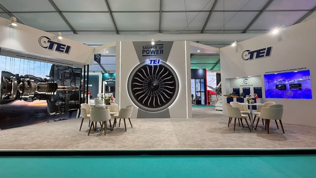 TEI, Türkiye'nin havacılık motorlarıyla Farnborough Havacılık Fuarı'nda