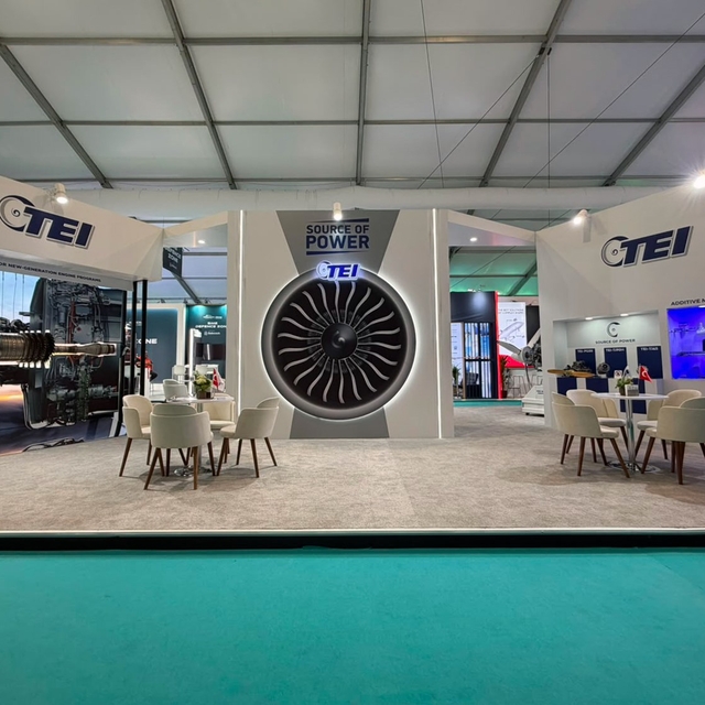 TEI, Türkiye'nin havacılık motorlarıyla Farnborough Havacılık Fuarı'nda