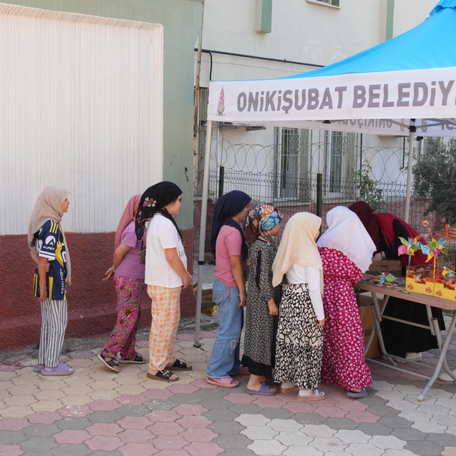 Onikişubat Belediyesi'nden yaz Kur'an kurslarına anlamlı destek