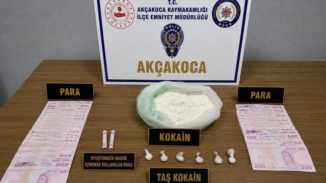 Düzce'de uyuşturucu operasyonu: 1 tutuklama