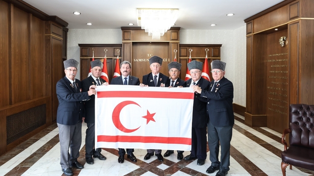 Kıbrıs Barış Harekatı'nın 52. yılı
Kıbrıs gazilerinden Vali Tavlı'ya ziyaret