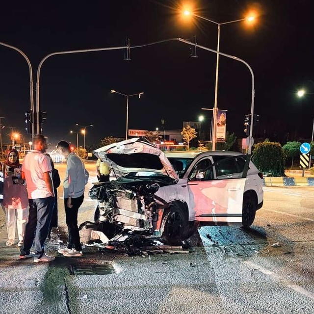 Van'da trafik kazası: 1 yaralı