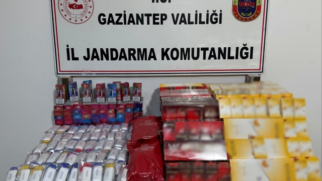 Gaziantep'te 1 milyon TL değerinde kaçak ürün ele geçirildi