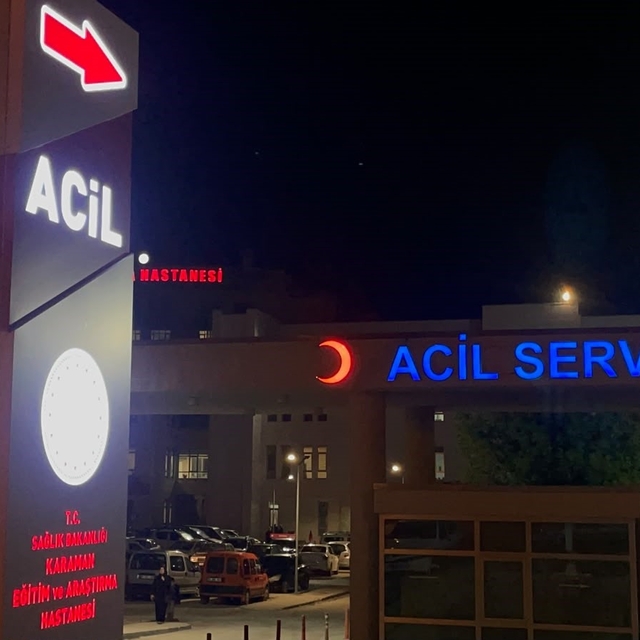 Karaman'da araca silahlı saldırı: 1 yaralı